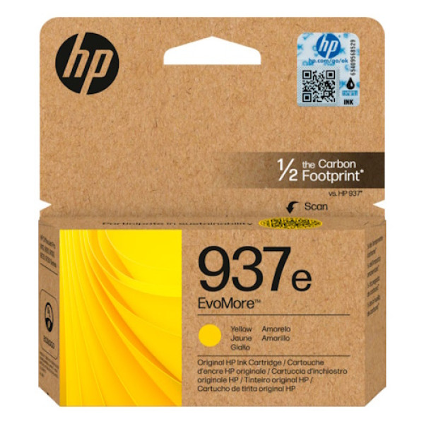 C.t.HP #937e amarillo Officejet pro 9110 9120 9130 9700 1650p. EvoMore alta capacidad
