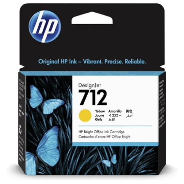 TINTA AMARILLA HP 712