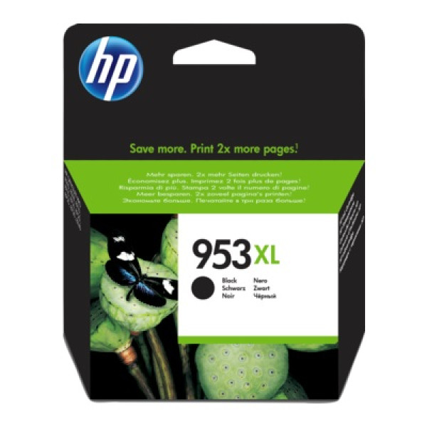 C.t.HP #953XL negro 2.000p. Officejet Pro 7720 7740 8210 8710 8720 8730 8740
